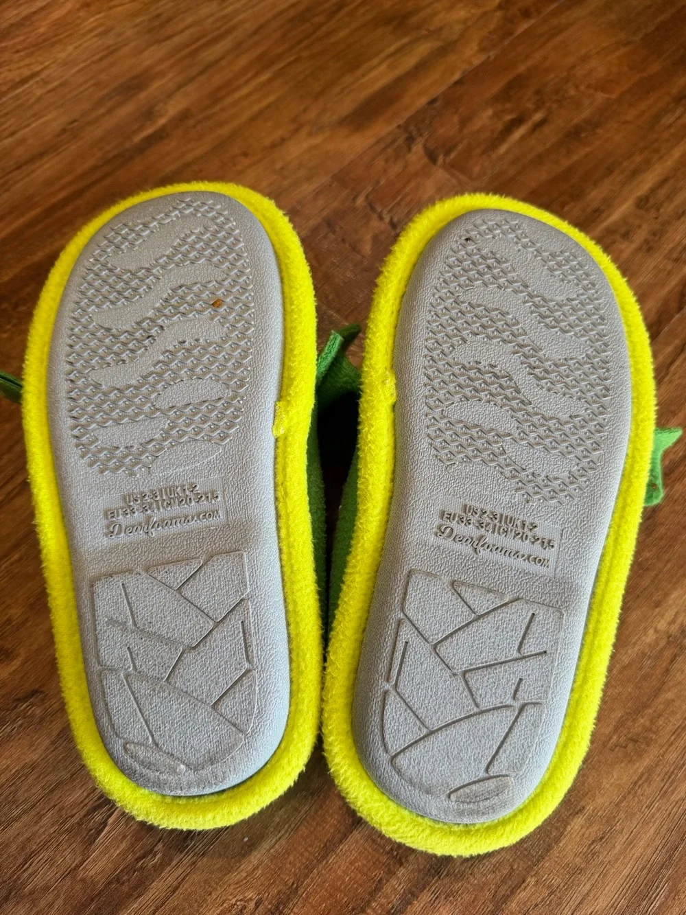 Dearfoams Dinosaur Slippers